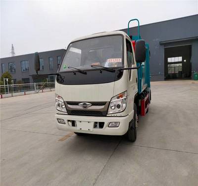 東風天錦環衛垃圾車 壓縮垃圾車、垃圾斗與垃圾箱的協同作業與未來趨勢